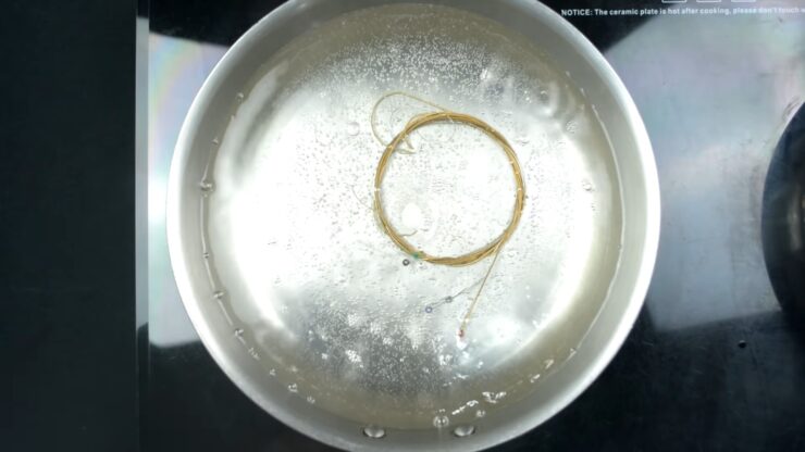 Boiling Guitar Strings